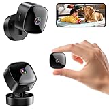 【2025新版 小型防犯カメラ 】 小型カメラ 赤外線カメラ 1080p 操作簡単 ミニ防犯カメラ 赤外線撮影 スパイカメラ 室内 長時間録画 超小型カメラ 携帯便利 証拠撮影 ループ録画 ビデオカメラ 屋内/玄関/屋外 USB充電 IOS/Android対応 日本語取扱説明書付