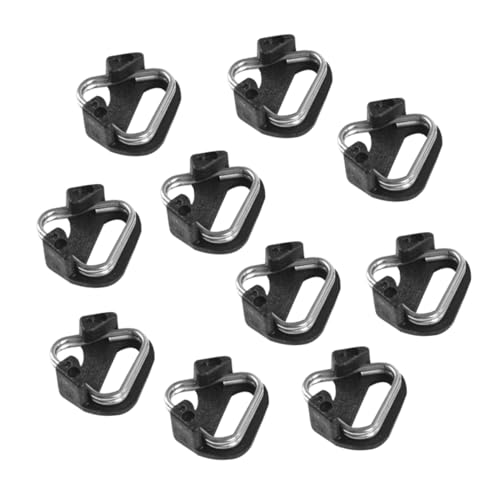 Ganchos triangulares para correa de cámara DSLR, juego de 10 piezas para exteriores