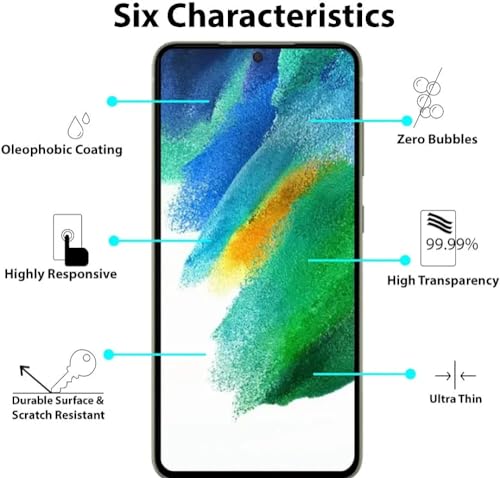 Image of BURJ Crystal Clear Protection for Your Samsung S21FE Screens Keep Your Devices Safe and Scratch-Free