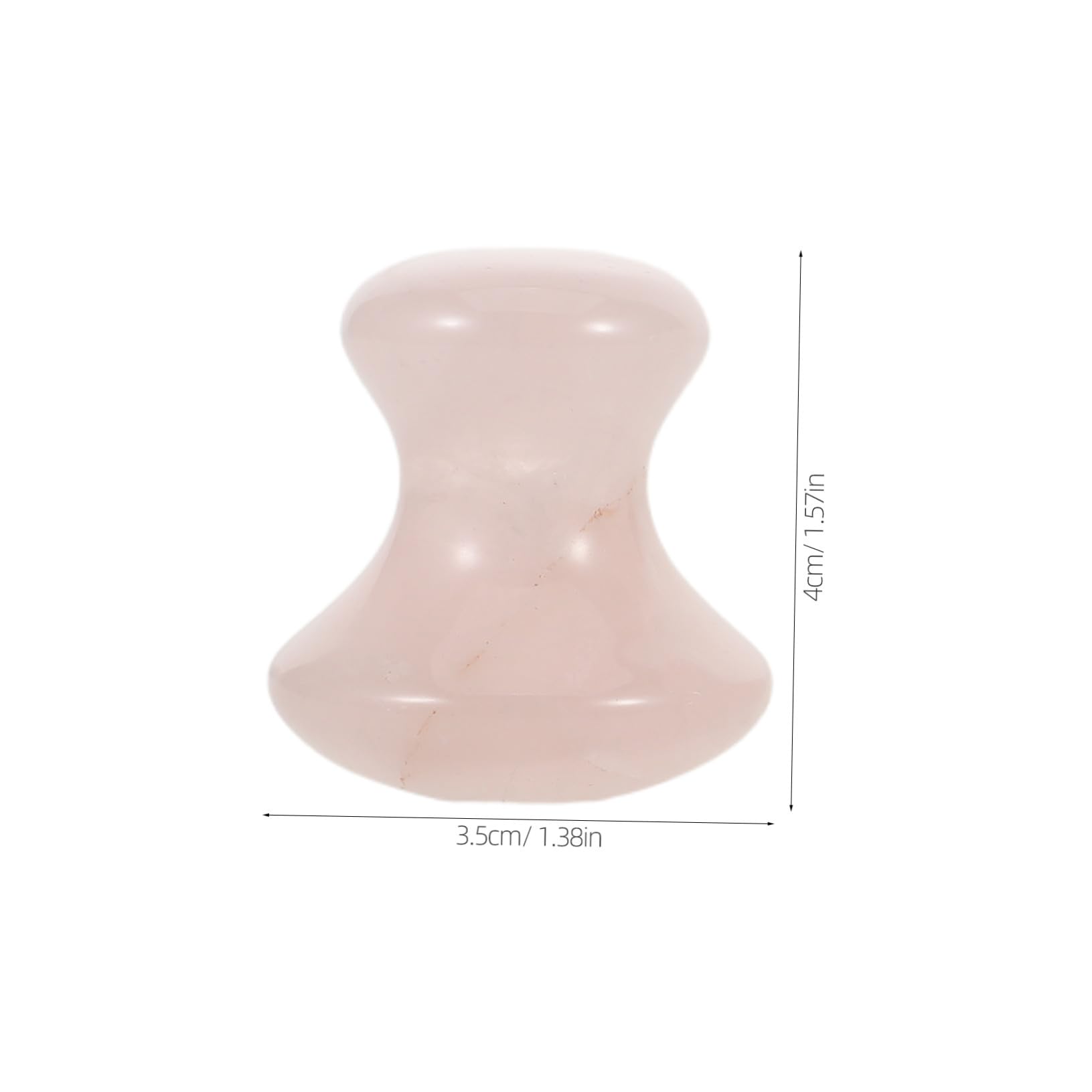 3pezzi Rullo di Pietra per Massaggio Viso Pietra Gua Sha per Raschietto Viso Massaggiatore in Cristallo per Spa e Routine di Bellezza