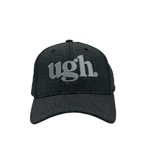 Crazy Dog T-Shirts Funny Sarcastic Hat for Men Ugh Embroidered Baseball Cap