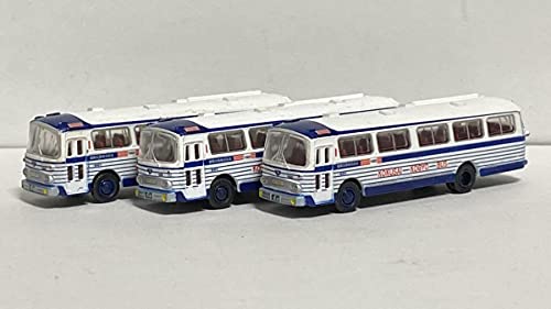 ザ・バスコレクション 4弾 国際興業バス いすゞ BU15P 3台 バスコレ BU オバＱ 国際興業観光バス モノコック テック ISUZU ミニカー