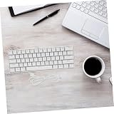 Angoily Kompaktowa Mechaniczna Klawiatura Gamingowa Klawiszy z Podświetleniem Rgb Przewodowa Klawiatura Do Pc i Laptopów Ergonomiczny Design Biała Obudowa Idealna Do Gier