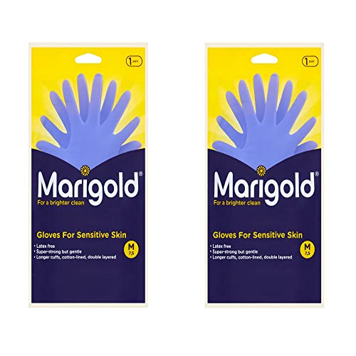 3 x Sensitive Skin Gloves Medium 7.5 Size Brighter Clean Extra Comfy Gentle Longer Cuffs