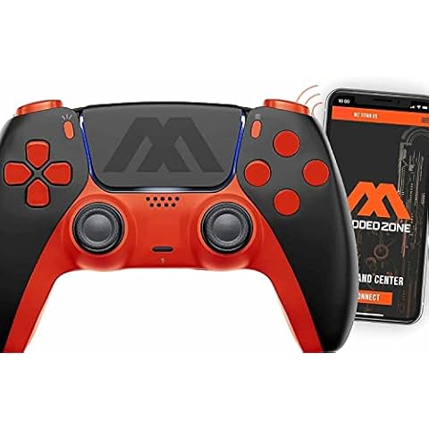 MODDEDZONE MZ SMART Rapid Fire Controller Compatible with PS5 Custom Modded Controller all shooter games & more Cover