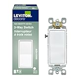 Decora Rocker 3-Way 15 Amp Switch, White