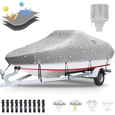 Plscoverit 17'-19' Boat Cover Cover
