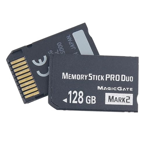 Image of 128GB Memory Stick Pro Duo MagicGate Mark2 High - Capacity Memory Card for Enhanced Storage