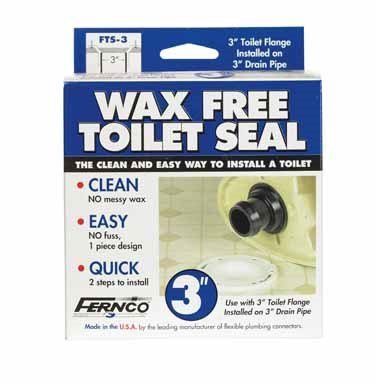 ๐ Crazy Deals Fernco FTS-3 3" Wax Free Toilet Seal ๐ Crazy Deals Fernco FTS-3 3" Wax Free Toilet Seal