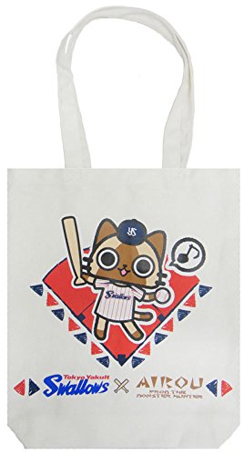 東京ヤクルトスワローズ×アイルー トートバッグ モンスターハンター モンハン アイルー 鞄 野球 ヤクルト