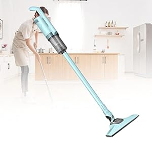 Niligan Stofzuiger, rechtopstaand lichtgewicht zakloos handstofzuiger, hele huis schoonmaken met één machine, voor huisdierenhaar op harde vloeren