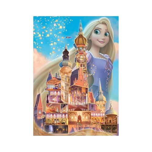 Ravensburger - Puzzle 1000 Piezas Disney Princess Rapunzel, Adultos 70x50 cm
