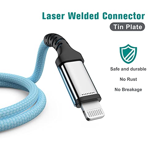 Cable USB-C a Lightning para iPhone 13 ideal para usar en el sofá 4