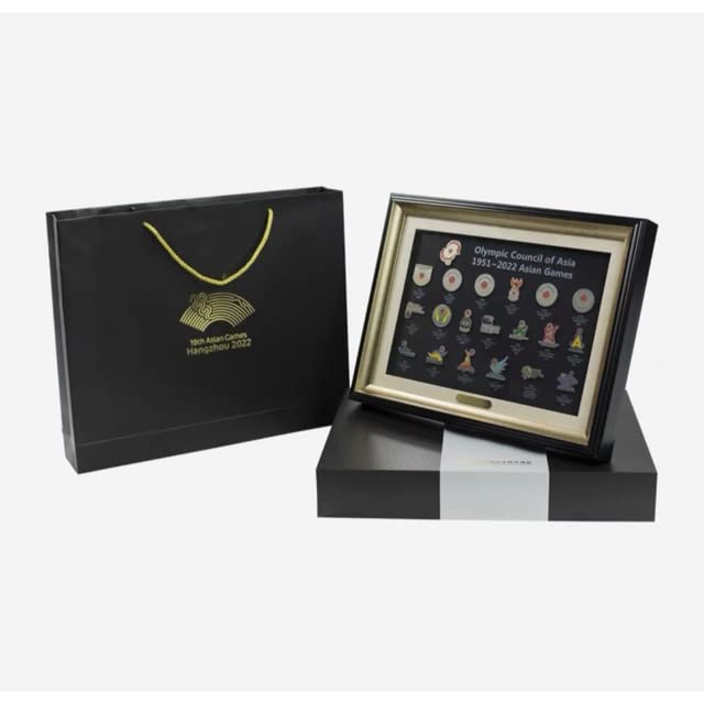 Amazon.co.jp: 1951-2022 アジア競技大会 記念ピンバッチセット 20枚  