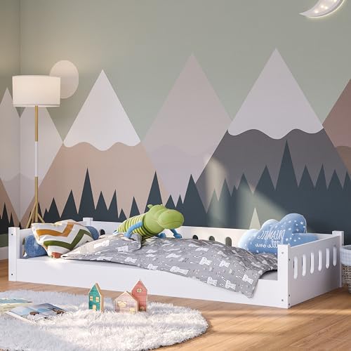 Need Sleep Montessori Bett 90x200 - Mit Rausfallschutz