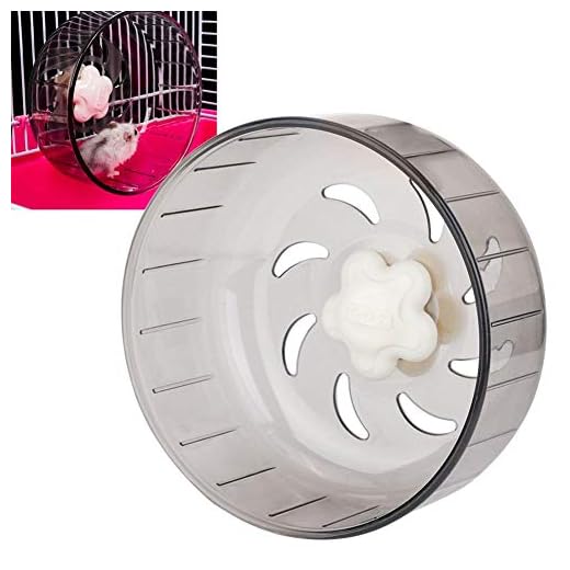 HEEPDD Silent Spinners, 13 cm/5,1 tum hamster löparhjul tvättbar övningshjul för liten hamster baby råtta gerbils dvärghamster