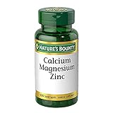 Calcium Magnesium & Zinc by Nature's Bounty, Immune Support and Supporting Bone Health, 100 Caplets