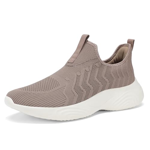Image of MRIP Mens Slip On Walking Shoes Lightweight Comfortable Gym Workout Running Shoes Mesh Breathable Cushion Fashion Tennis Athletic Casual Sneakers