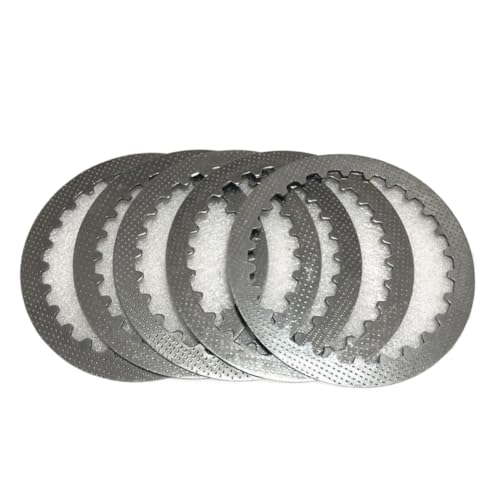 Clutch Friction Plates And Steel Plates Disc Kit 100cc 2 Stroke Engine Parts Compatible With Automotive Motorcycle Parts For AX100(5 pcs)
