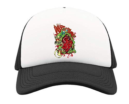Get Your Dose Zombie Heart Graphic Gorra de Camionero de Media Malla Gorra de béisbol Snapback One Size