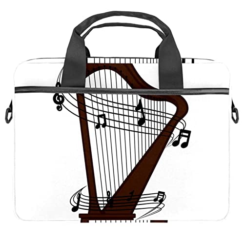 Sacoche à bandoulière pour ordinateur portable 14,5" motif tigre multicolore