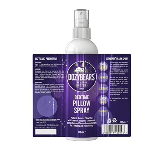 DOZYBEARS-The-Ultimate-Bedtime-Pillow-Spray-100ml-Calming-and-Relaxing-Pillow-Mist-with-Soothing-scents-of-Lavender-Lemon-Balm-Chamomile-Sandalwood-and-Bergamot
