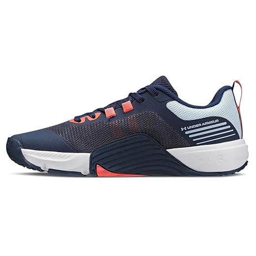 Tênis Under Armour Tribase Reps Marinho e Coral - Feminino - 39 - Marinho