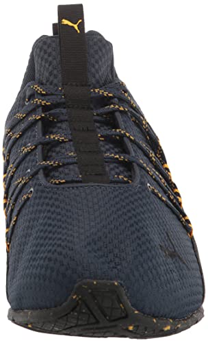 PUMA PUMA Men's AXELION WINTER TRAIL Cross Training Sneaker, Spellbound-Puma Black-Golden Rod, 7.5