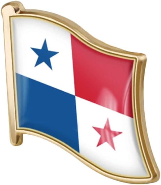 vmcoatdu Country Flag Pin Badge International Travel Brooch Metal Alloy Souvenir Pin for Hat Clothes Backpack