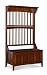 Linon Hall Tree with Storage Bench, 36"W x 18"D x 64"H, Walnut