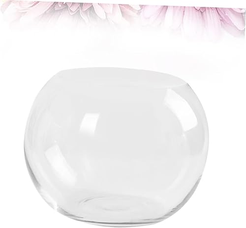 Miniatura 8 de ARTIBETTER Jarrón hidropónico de vidrio transparente, 2 piezas, decorativo para escritorio, para oficina en casa y hotel, para flores eternas y