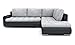 Produktbild Ecksofa Tokio V mit Schlaffunktion! Best Schlafsofa. Eckcouch Bettkasten. Couch Wohnzimmer Polstermöbel. Möbel Schlaffunktion. Schlafsofa (LAWA 09 + Soft 11 RECHTS), 200x75x230