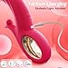 2025 New Edition New Realistic Adult for Women Today Silent Thrusting Stimulation with Strong Suction Cup for Hands Free Play for Women Pleasure C2757Z Base (Pink)