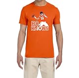 Orange Denver Bo Nix Bo Knows T-Shirt Adult Large