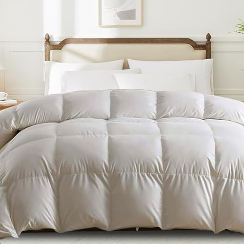 Homemate Goose Feather Down Comforters Duvet Inserts Cal