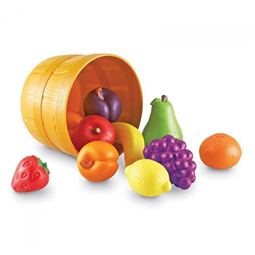 Learning Resources- Ci-Cesta DE Frutas, Multicolor, 4 L x 5-1/2 W in (LER9720)
