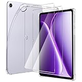 【Ultra-mince et Transparent】L'étui cristallin montre la beauté originale du tablette, conception ultra-légère, restaure la sensation d'adhérence d'origine, non gonflée.