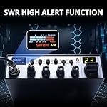 Radioddity CB-900 PRO CB Radio, AM/FM Mobile Radio with NOAA, RX & TX Noise Reduction, ASQ VOX Instant Emergency Channel 9, Support PA System, SWR High Alert for Trucker Driver - Image 3