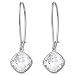 Swarovski Crystal Thankful Clear Pierced Earrings