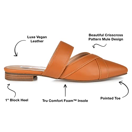 Journee Women's Comfort Foam Stasi Mule Flats2
