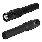 SF-20BNCオス144/430MHzシリコンソフトデュアルバンドモバイルアマチュア無線ショートアンテナ用/ケンウッド用/モトローラ用(ブラック)