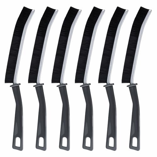 Image of 6 PCs Hard-bristled Crevice Cleaning Brush, Gap Cleaning Brush, Grout Brush for Kitchen, Bathroom, Bathtubs