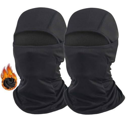 Image of Ski Mask Fleece Balaclava Warm Winter Face Mask Men Shiesty Mask Women Motorcycle Thermal Fleece Face Cover for Cold Weather