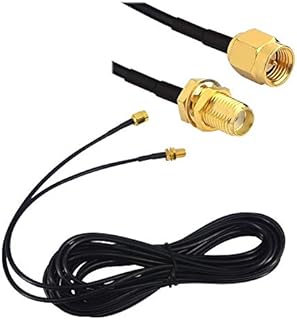 YILIANDUO SMA Antenna Extension Cable SMA Male to SMA Female 2M/ 78.74 inch RG174 SMA Jumper Cable for 2G 3G 4G LTE WiFi FPV Antenna SDR Dongle Receiver