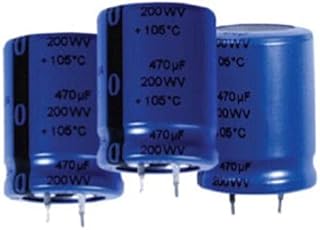 Cornell Dubilier Aluminum Electrolytic Capacitor 560Uf, 200V, 20%, Snap-in - SLP561M200C5P3