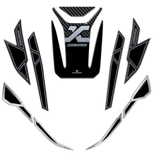 Autocollant moto 3D résiné anti-éraflures compatible KL Brera 125-300