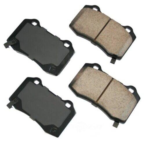 Akebono Brake Pad Set (ASP1053), GREY