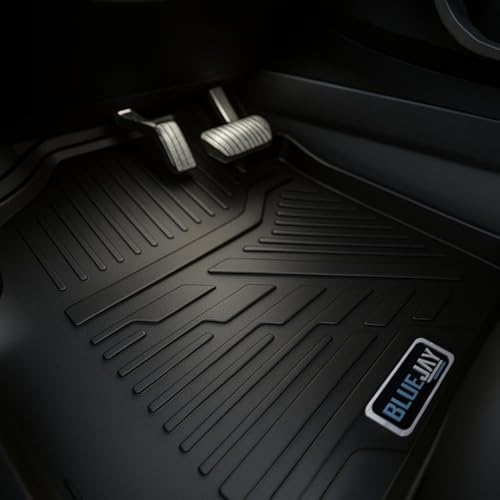 Image of Blue Jay Ultra TPE Car Floor Mats for Tata Sierra (2026) | Premium Luxury Mats | Waterproof Washable All Weather Protection | Black