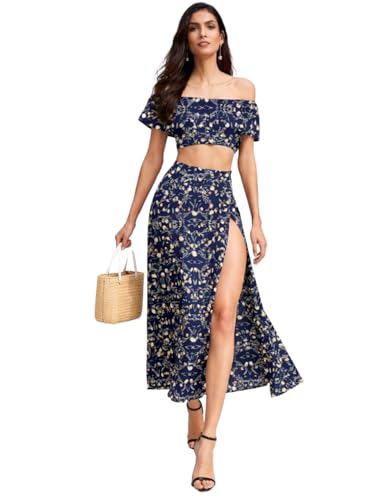 Dress for Women Stylish Co Ord Set Travel Two Piece Dress for Bea...