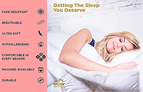 Chess Bed European Size Pillow Shams 100% Soft Egyptian Cotton Super Soft And Cozy Pillow Covers 26"X26" Premium Hotel Style Quality, Decorative Cushion Cover (White, Euro Size Set Of 2Piece) #TOP4